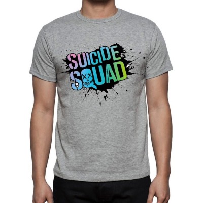 Мъжка тениска на Suicide Squad - COLOR LOGO